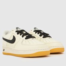 Nike Air Force 1 LV8 Boys Youth in Beige Nike Air Force 1 LV8,2 of 4