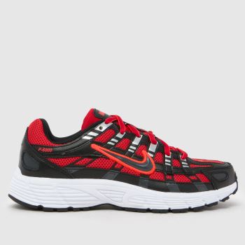 Nike Red Multi P-6000 Boys Youth