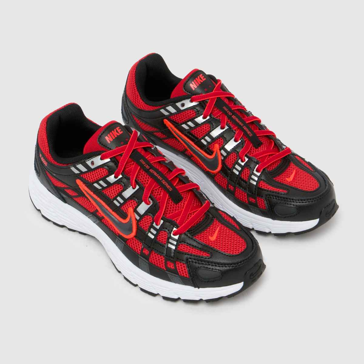 Nike P-6000 Boys Youth in Red Multi Nike P-6000 4
