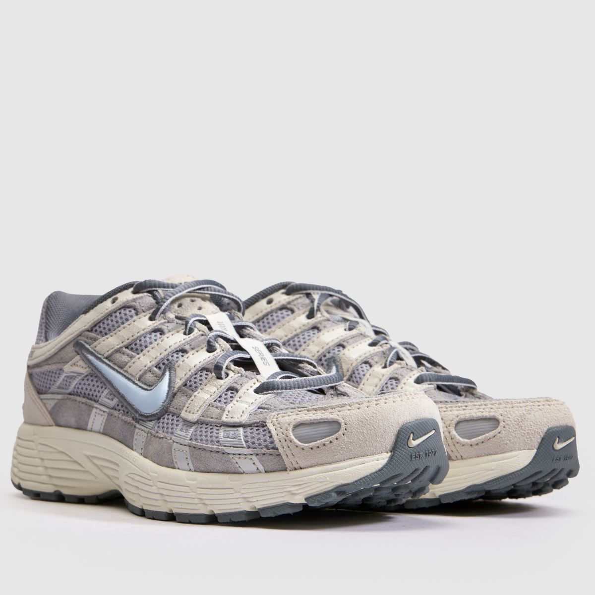 Nike P-6000 Boys Youth in Grey Nike P-6000 1