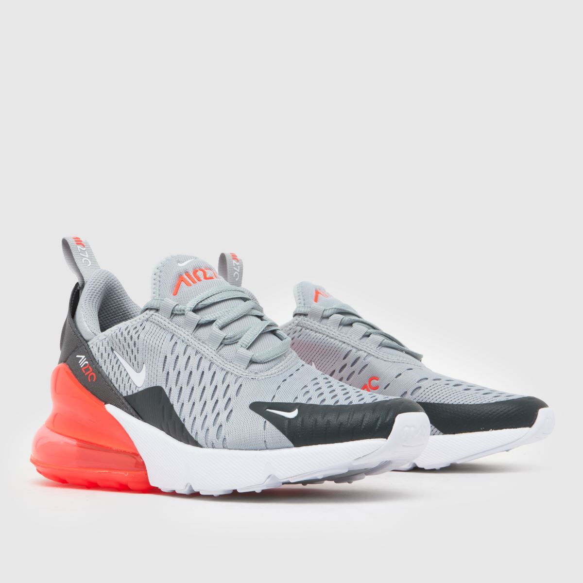 Nike Air Max 270 Boys Youth in Grey Multi