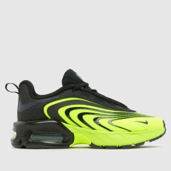 Nike Black & Green Air Max Fire Boys Youth
