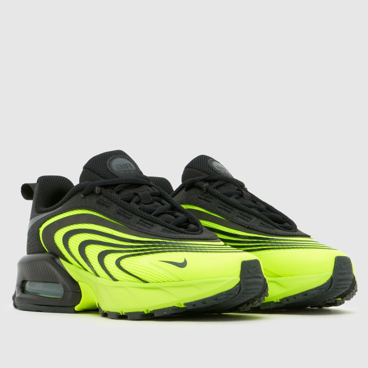 Nike Air Max Fire Boys Youth in Black & Green Nike Air Max Fire 1