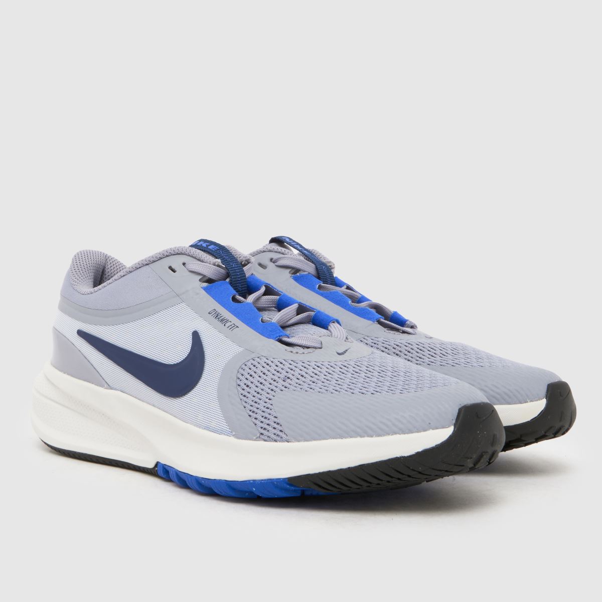 Nike Star Runner 5 Boys Youth in Grey & Navy Nike Star Runner 5 1