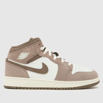 Nike Jordan Stone Multi Air 1 Mid Boys Youth