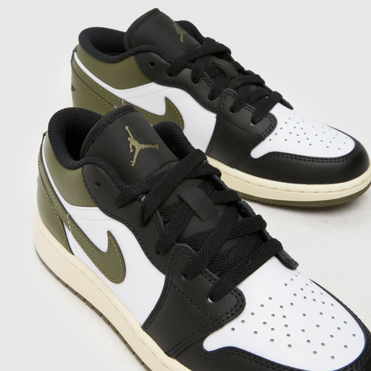 nike air jordan 1 low trainers in white
