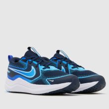 Nike Cosmic Runner Boys Youth in Navy & Pl Blue Nike Cosmic Runner,2 of 4