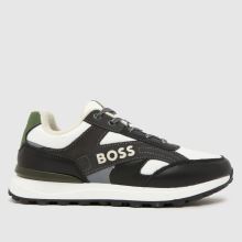 BOSS Runner Boys Youth in Black Multi BOSS Runner,1 of 4