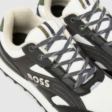 BOSS Runner Boys Youth in Black Multi BOSS Runner,3 of 4