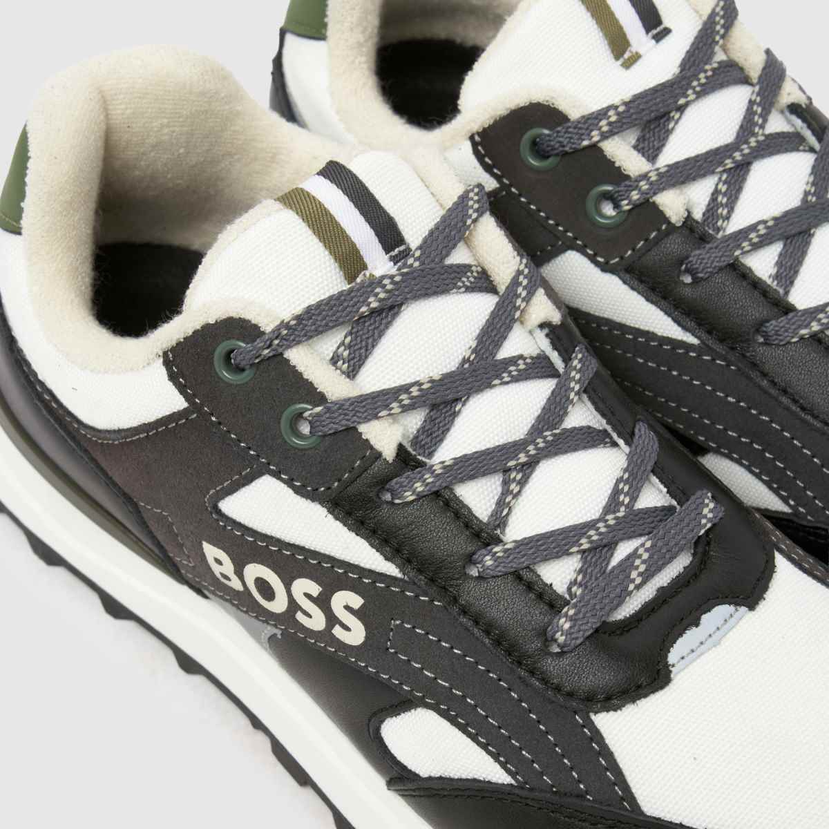 BOSS Runner Boys Youth in Black Multi BOSS Runner 4