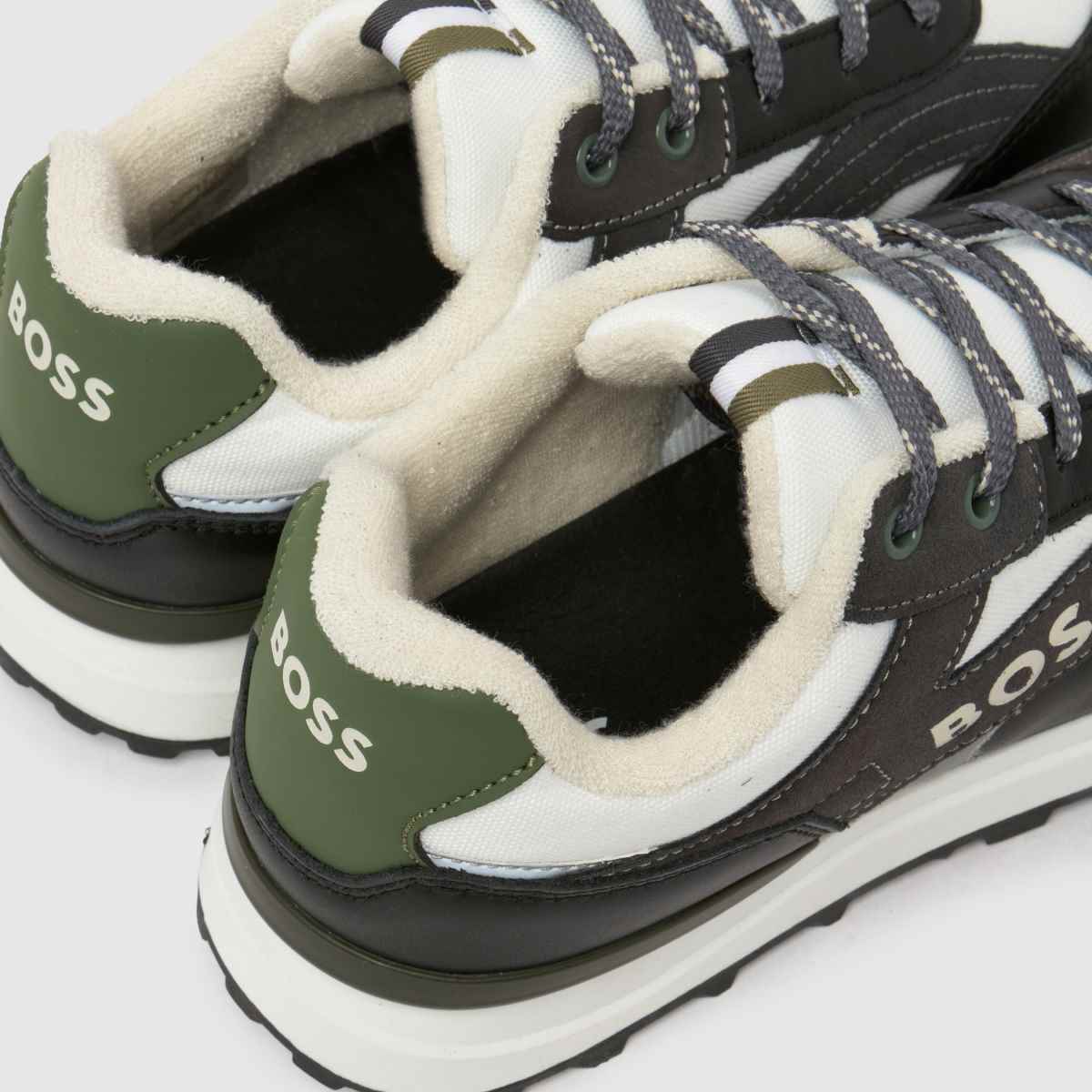 BOSS Runner Boys Youth in Black Multi BOSS Runner 7