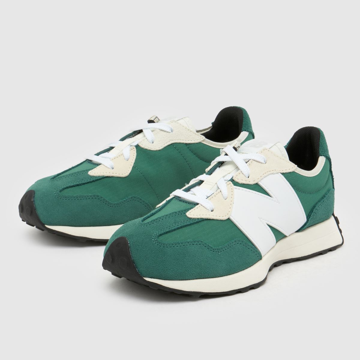 New Balance 327 Boys Youth in Dark Green New Balance 327 4