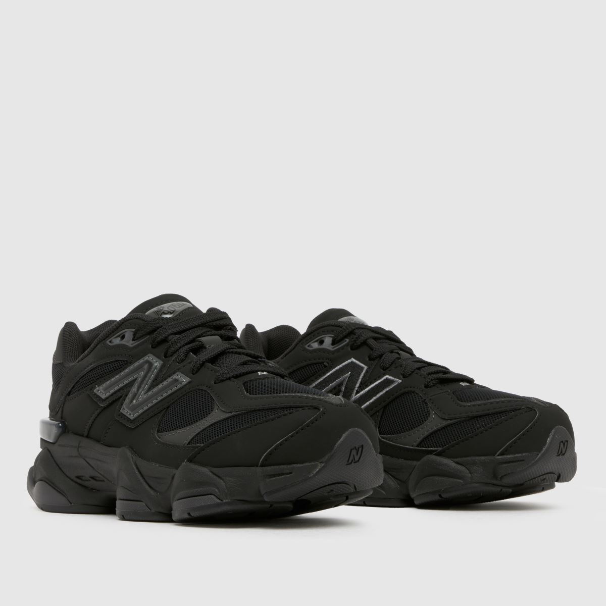Kids Boys Youth Black New Balance 9060 Trainers schuh