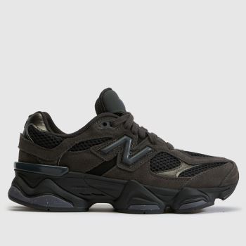 New Balance Black & Grey 9060 Boys Youth