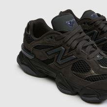 New Balance 9060 Boys Youth in Black & Grey New Balance 9060,3 of 4