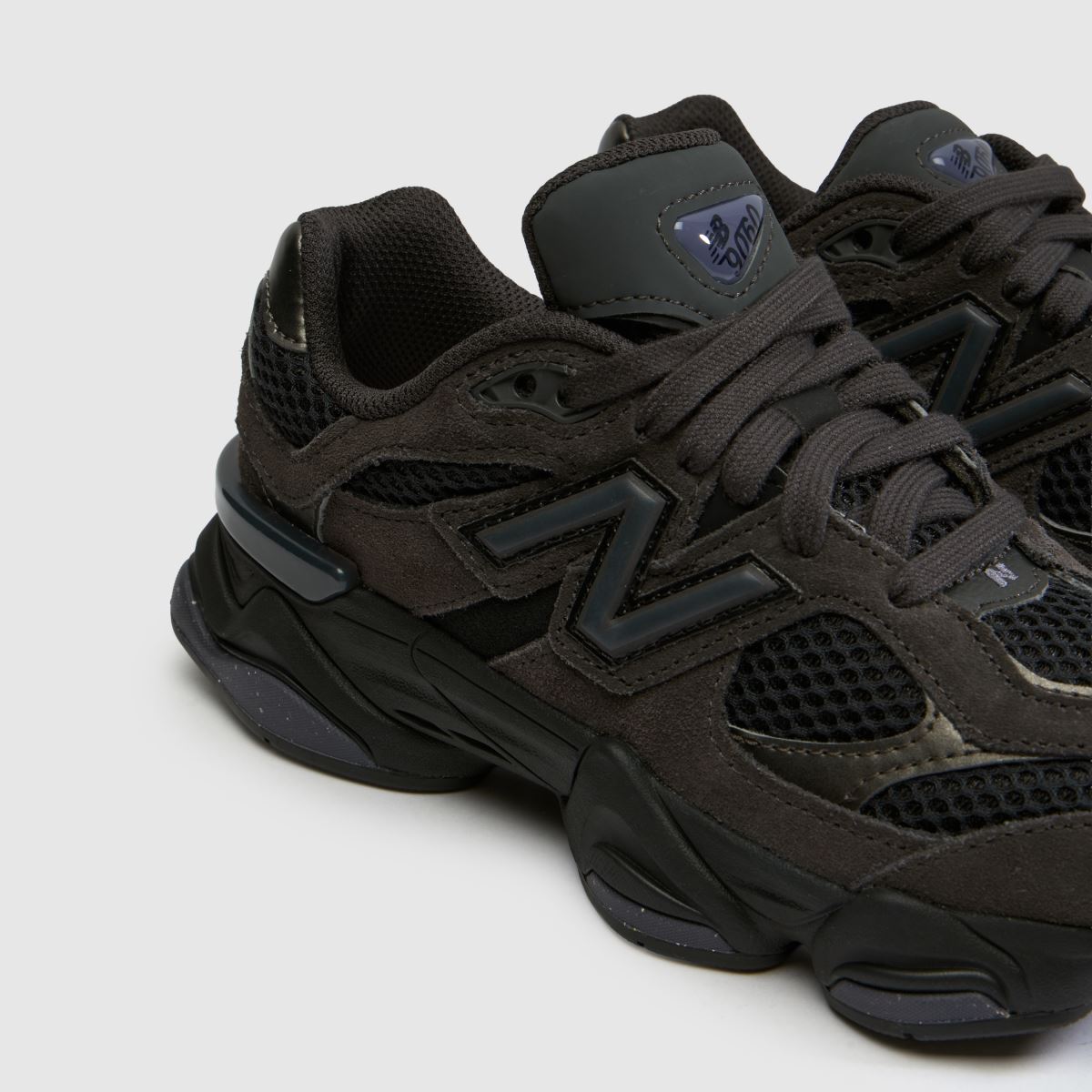New Balance 9060 Boys Youth in Black & Grey New Balance 9060 4