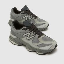 New Balance 9060 Boys Youth in Grey New Balance 9060,3 of 4