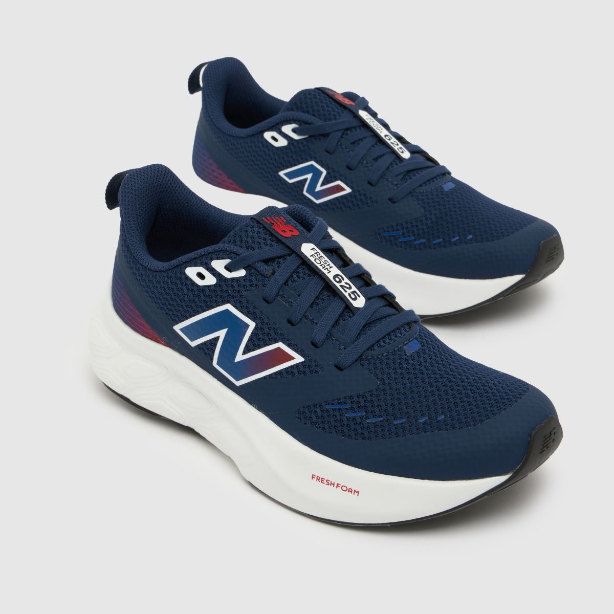 New Balance Fresh Foam 625 Boys Youth in Navy & Red New Balance Fresh Foam 625 4