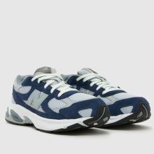 New Balance 2010 Boys Youth in Grey & Navy New Balance 2010,2 of 4
