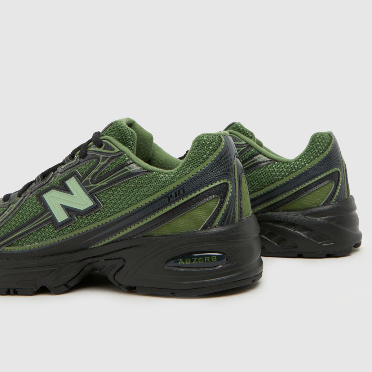 New Balance 740 Boys Youth in Green New Balance 740 7