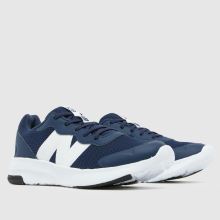 New Balance 578 Boys Youth in Navy & White New Balance 578,2 of 4