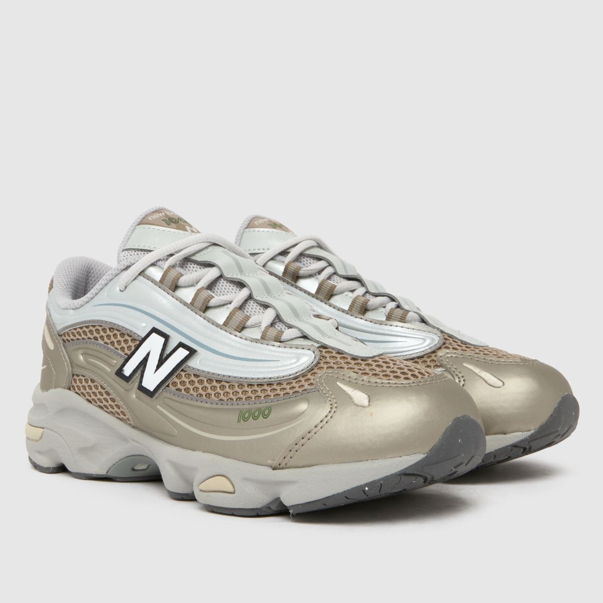 New Balance 1000 Boys Youth in Stone Multi New Balance 1000 1