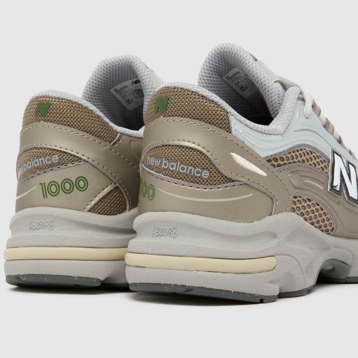 New Balance 1000 Boys Youth in Stone Multi New Balance 1000 7