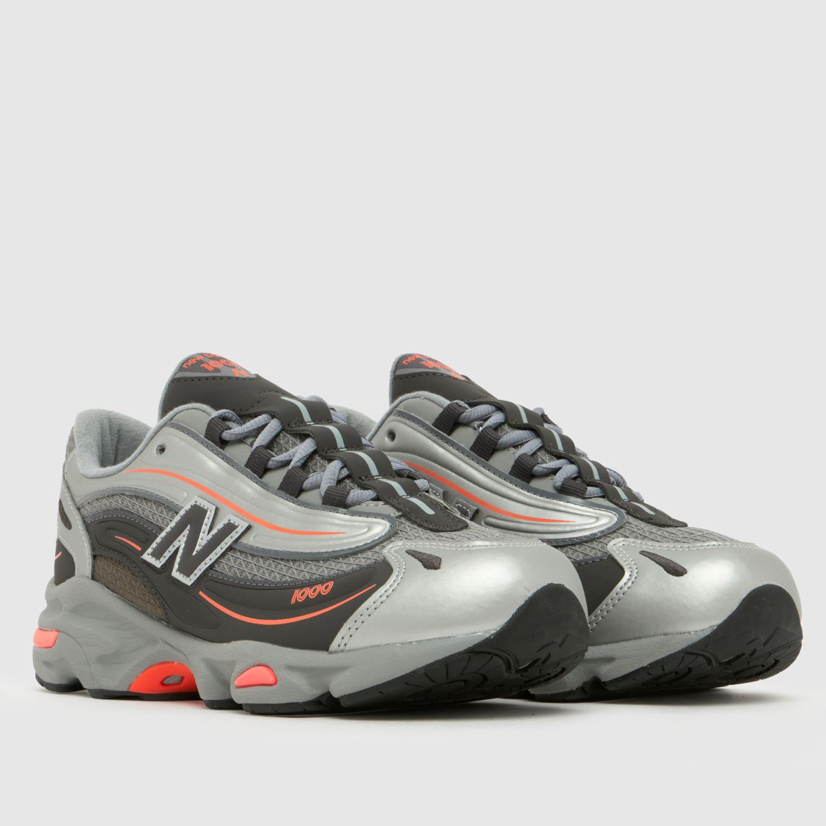 New Balance 1000 Boys Youth in Silver Multi New Balance 1000 1