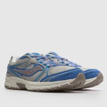 Saucony Grid Legacy Boys Youth in Stone Multi Saucony Grid Legacy,2 of 4