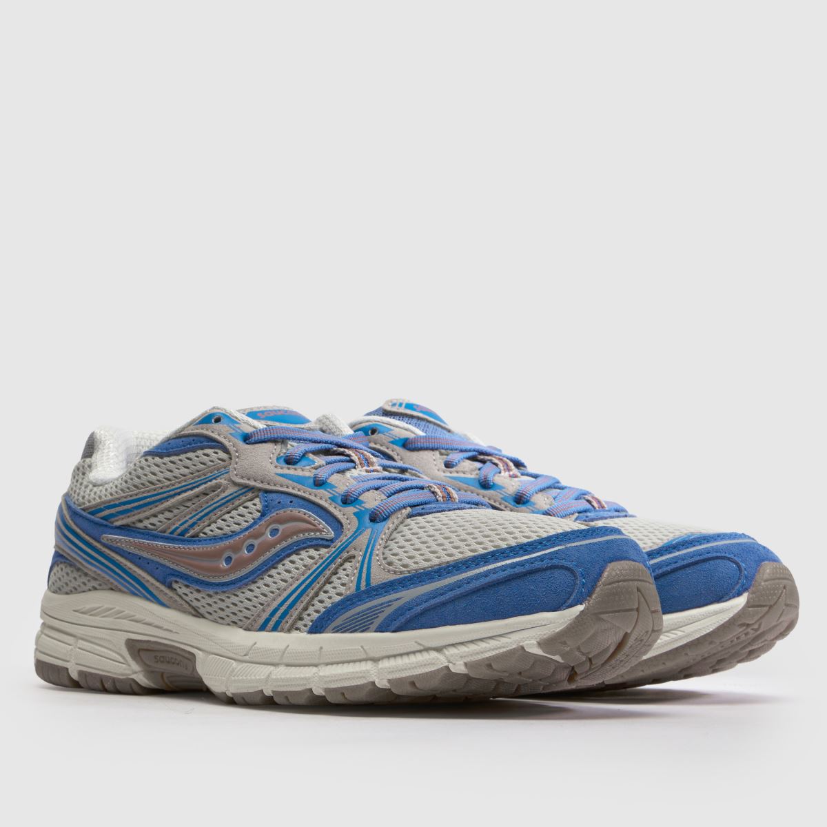 Saucony Grid Legacy Boys Youth in Stone Multi Saucony Grid Legacy 1
