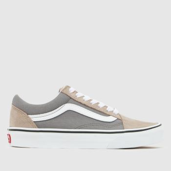 Vans Grey Multi Old Skool Boys Youth
