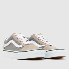Vans Old Skool Boys Youth in Grey Multi Vans Old Skool,2 of 4