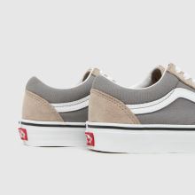 Vans Old Skool Boys Youth in Grey Multi Vans Old Skool,4 of 4