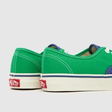 Vans Authentic Boys Youth in Green Multi Vans Authentic,4 of 4
