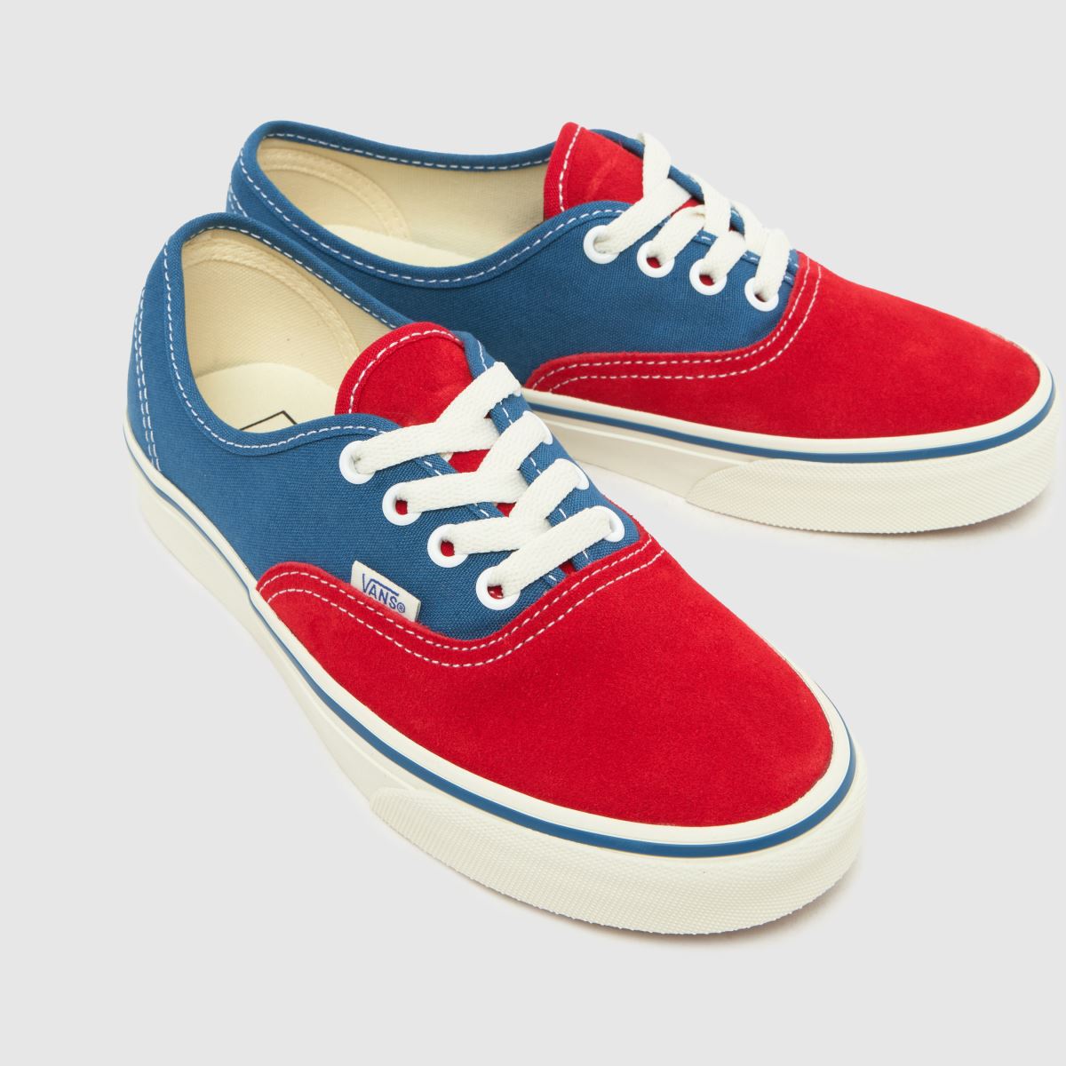 Vans Authentic Boys Youth in Blue Multi Vans Authentic 4