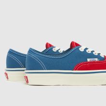 Vans Authentic Boys Youth in Blue Multi Vans Authentic,4 of 4