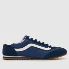Vans Super Lowpro Boys Youth in Navy Vans Super Lowpro,1 of 4