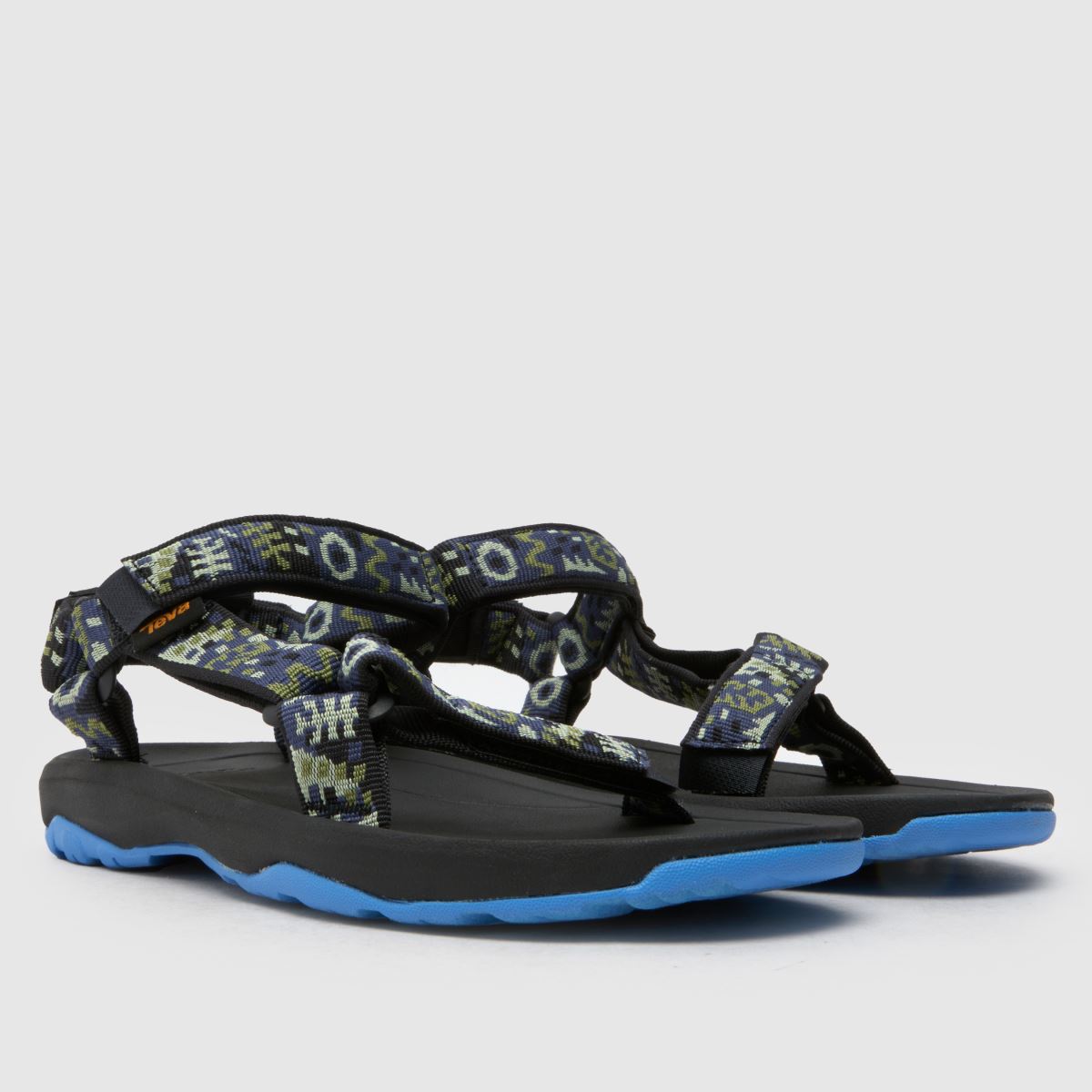 Teva Hurricane XLT 2 Boys Youth in Black & Navy Teva Hurricane XLT 2 1