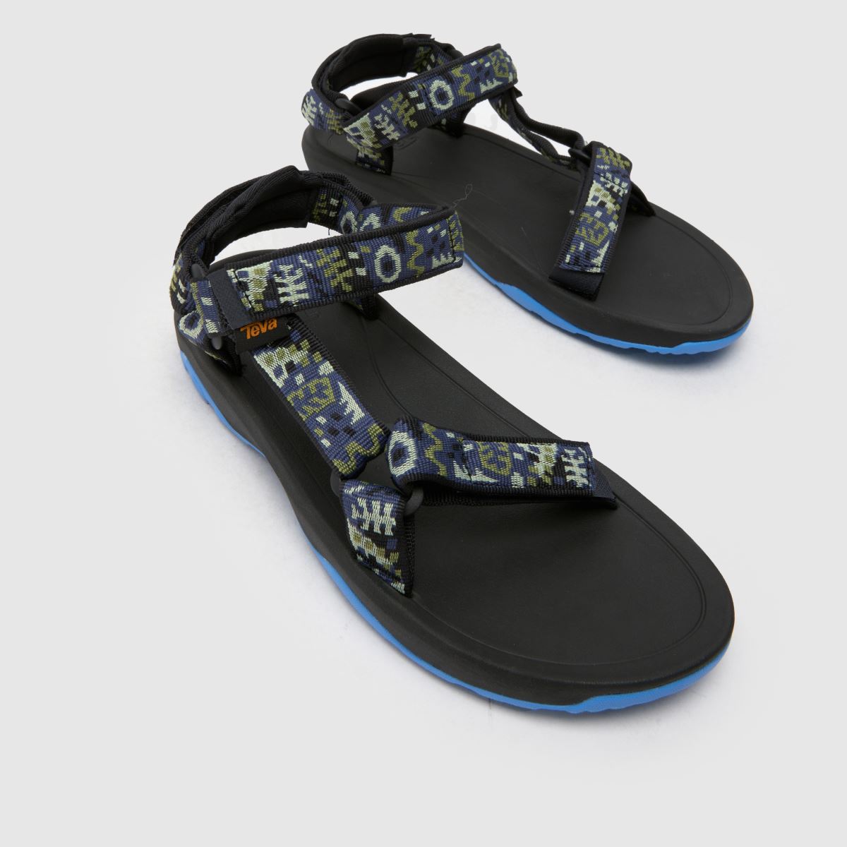 Teva Hurricane XLT 2 Boys Youth in Black & Navy Teva Hurricane XLT 2 4