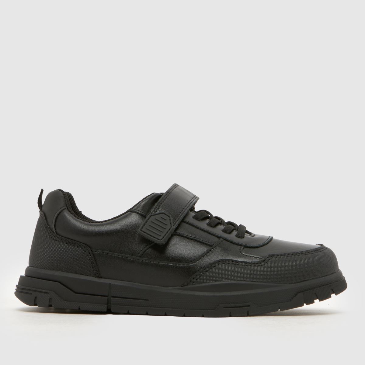 schuh Mountain Leather Boys Youth in Black schuh Mountain Leather
