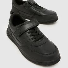 schuh Mountain Leather Boys Youth in Black schuh Mountain Leather,3 of 4