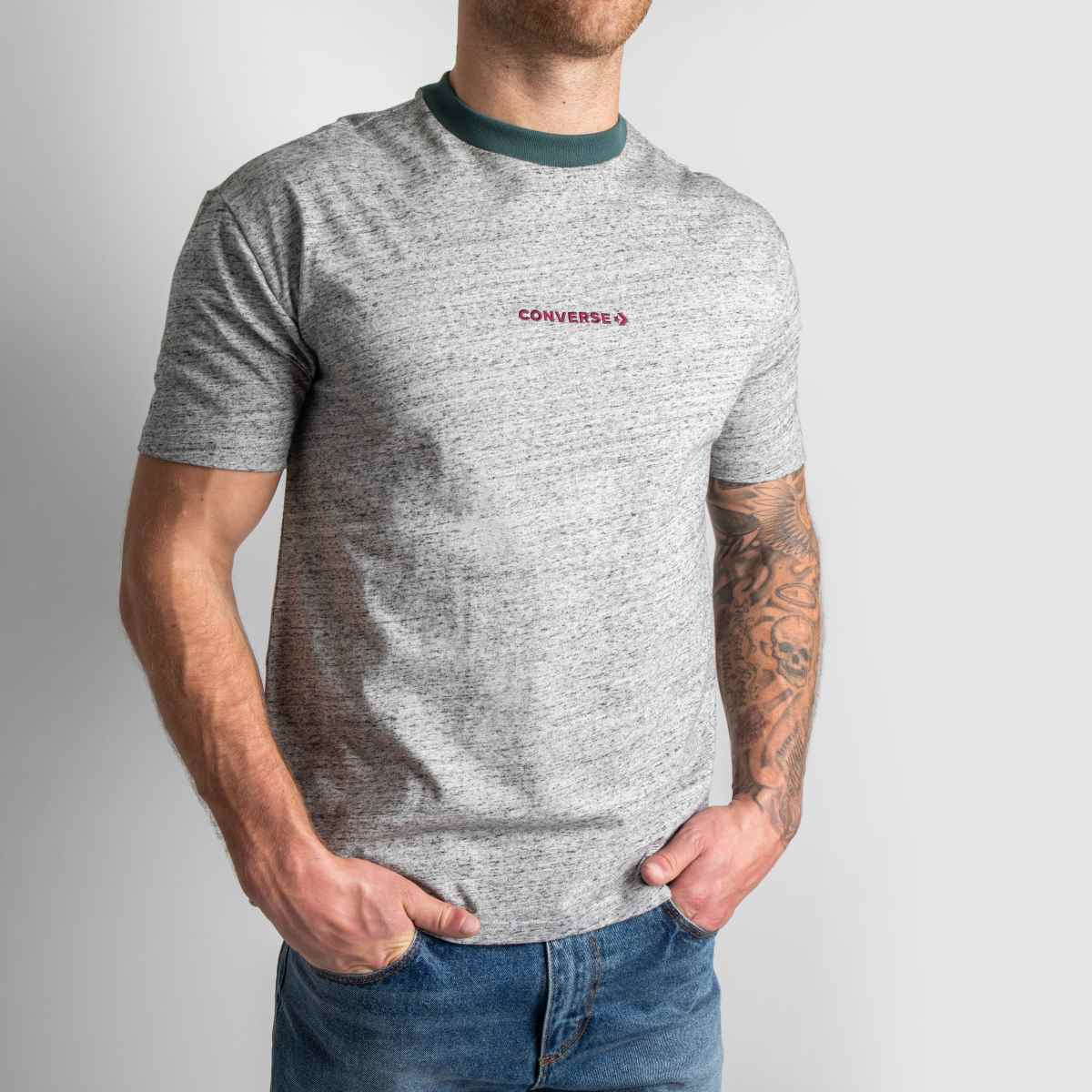 grey converse t shirt