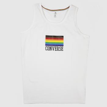 clothing Converse white pride flag tank top clothing Converse white pride flag tank top