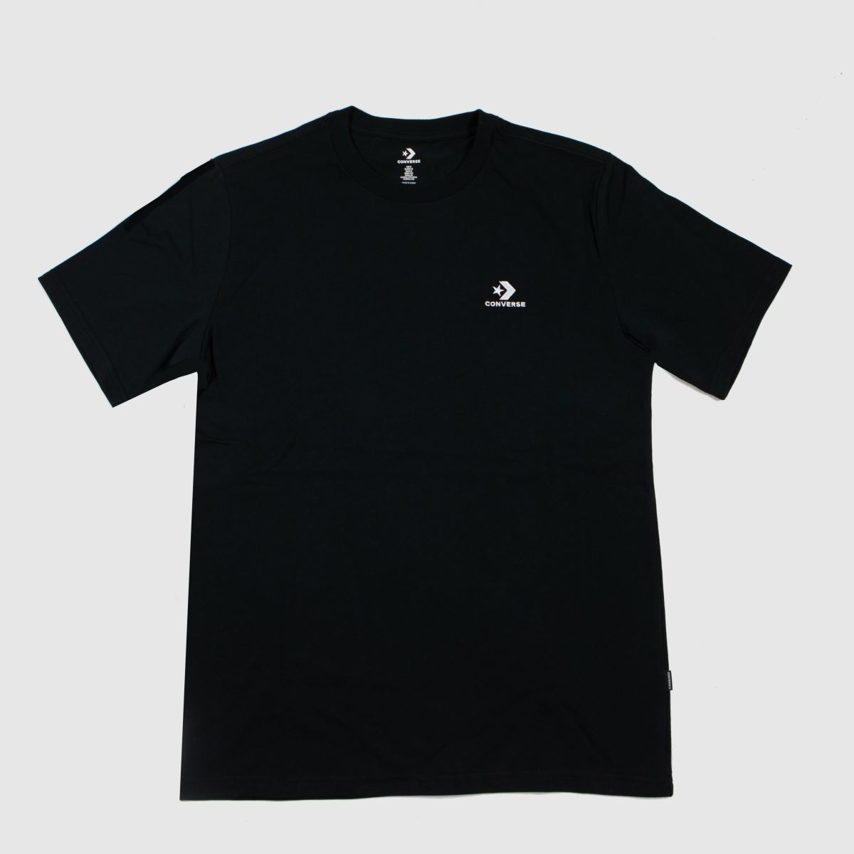 Converse Black Star Chevron Tee