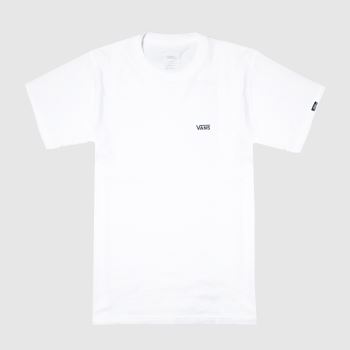 clothing Vans white & black chest logo tee clothing Vans white & black chest logo tee