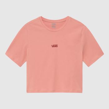 Vans pale pink flying vee crop tee Vans pale pink flying vee crop tee