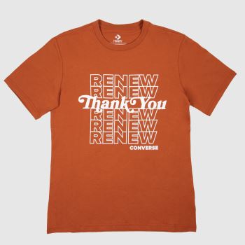 Converse red renew graphic tee Converse red renew graphic tee