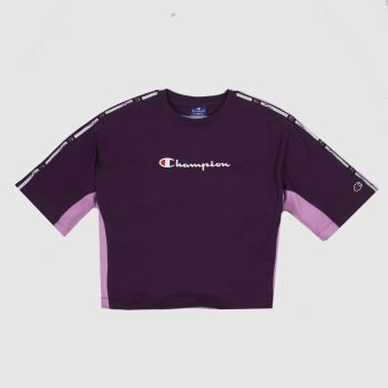 Champion purple crewneck t-shirt Champion purple crewneck t-shirt