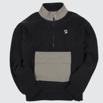 Fila black kenny sherpa half zip Fila black kenny sherpa half zip