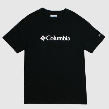 Columbia black & white csc basic logo ss tee Columbia black & white csc basic logo ss tee